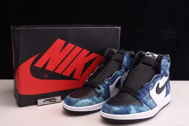 Cheap TBK Jordan High CD0461-100 Air OG 1 Tie-Dye 0413